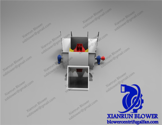 Wysokociśnieniowy wentylator odśrodkowy z podwójnym wlotem Średnica wirnika 380 mm-3200 mm
