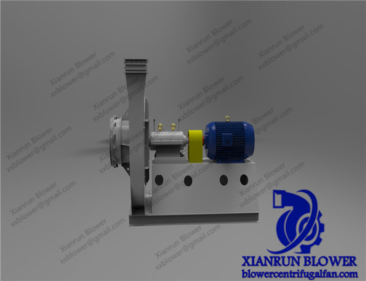 Do przodu zakrzywiony wentylator radialny odśrodkowy dla wysokiego ciśnienia powietrza przemysłowego objętość 800 90000m3 / h Moc 5 350KW