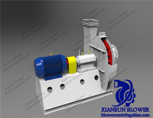Wysokociśnieniowa dmuchawa odśrodkowa Q235 350KW dla przemysłu kotłowego