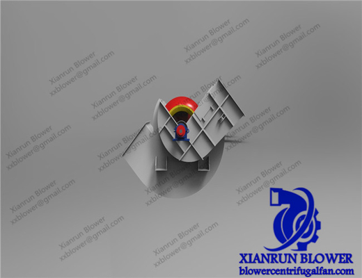 Wentylator odśrodkowy z podwójnym wlotem do przodu, wentylatory z wymuszonym ciągiem kotłów przemysłowych