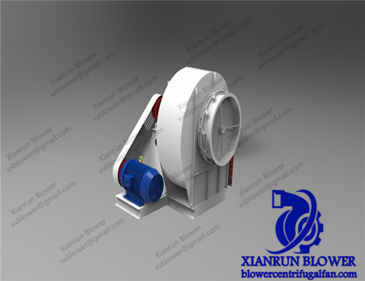 Boiler Zakrzywiona do tyłu dmuchawa Kolor Niestandardowy cichy wentylator odśrodkowy