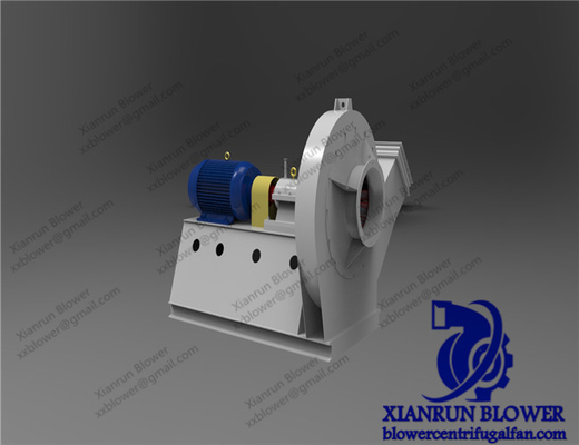 Wiatraki wysokiego ciśnienia Centrifugal Industrial Radial Fan With Wide Pressure Range