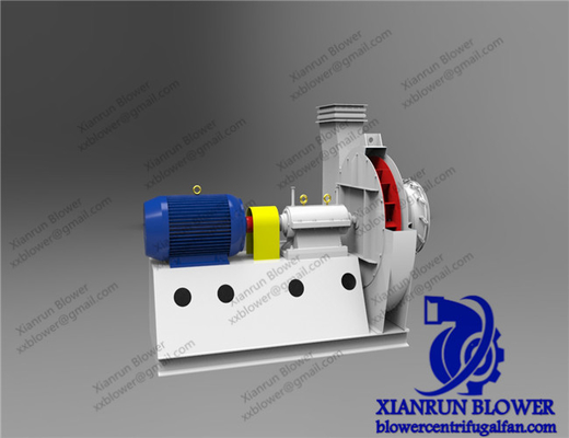 Wysokociśnieniowa dmuchawa DC 25425Pa, wentylator odśrodkowy 150 mm