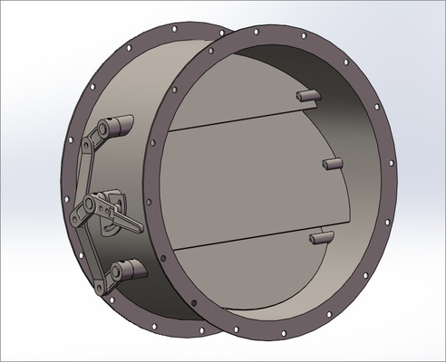 Wysokiego ciśnienia Centrifugal Fan Accessories Air Blower Damper For Second Stage Impeller Wheel