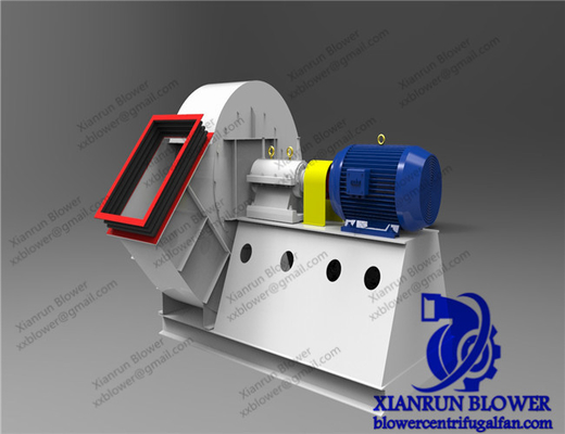Wentylator odśrodkowy z wymuszonym ciągiem chłodzącym 5KW - Moc 350KW