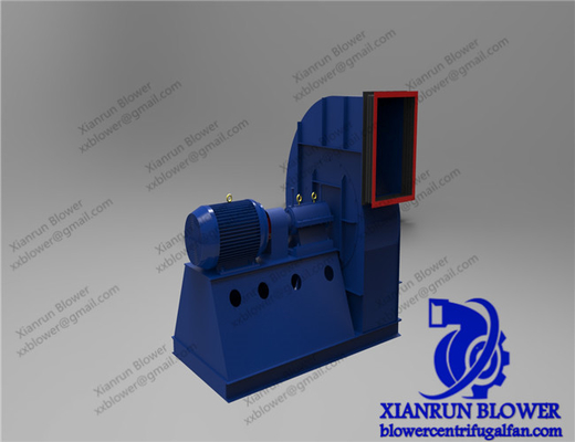 Wentylator odśrodkowy z wymuszonym ciągiem chłodzącym 5KW - Moc 350KW