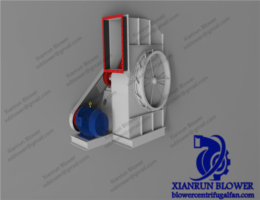 5 - 350KW Niestandardowa przemysłowa dmuchawa wentylatora 220V 660V do zbierania kurzu