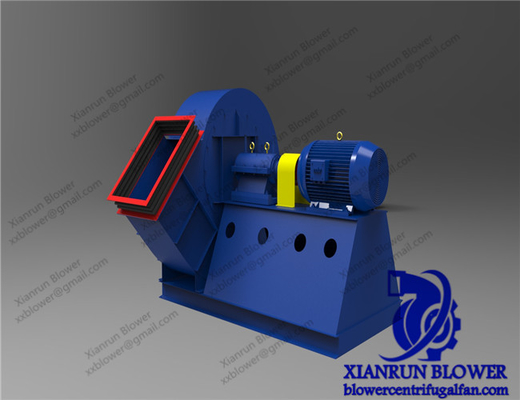 OEM Rysunki projektowe Odwrotnie zakrzywione Centrifugal Custom Industrial Fan Blower For Spring Vibration Isolator Installacja