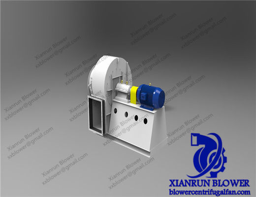 Wytrzymały wentylator odśrodkowy z łopatkami odchylonymi do tyłu, oferujący przepływ powietrza i cichą pracę, odpowiedni do wentylacji komercyjnej i przemysłowej