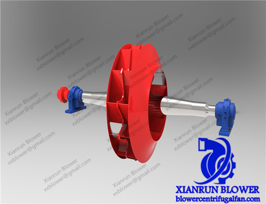Centrifugal Fan Rotor Group For High Pressure Centrifugal Blower Impeller Wheel