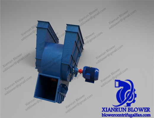 Wentylator odśrodkowy 90-3500 mm z podwójnym wlotem Model F do produkcji cementu
