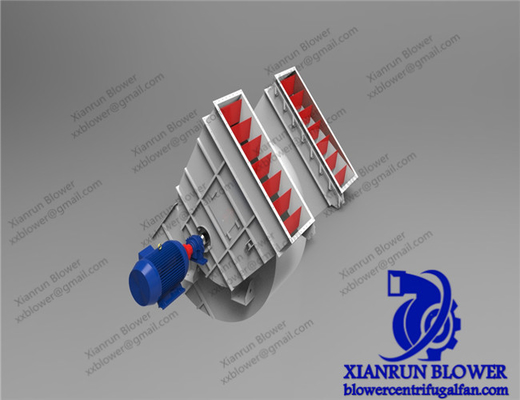 Wentylator odśrodkowy 90-3500 mm z podwójnym wlotem Model F do produkcji cementu