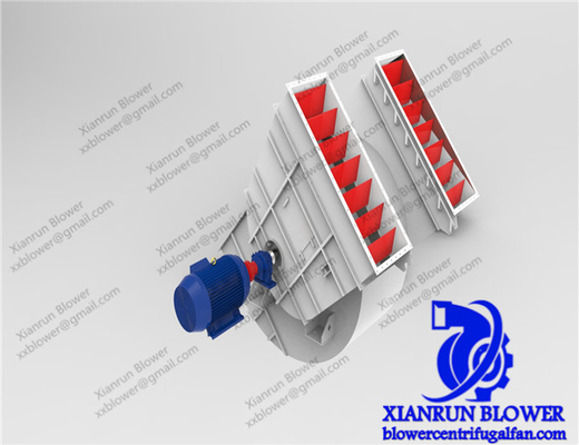 Wentylator odśrodkowy z podwójnym wlotem o niskim poziomie hałasu, zakrzywiony do przodu 5KW-350KW